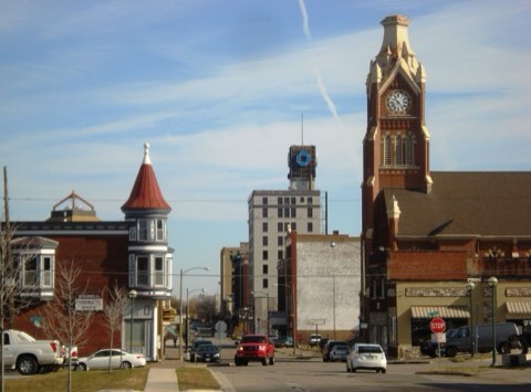 Downtown Moline, Illinois commercial historic district